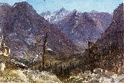 Albert Bierstadt Estes Park, Colorado oil painting on canvas